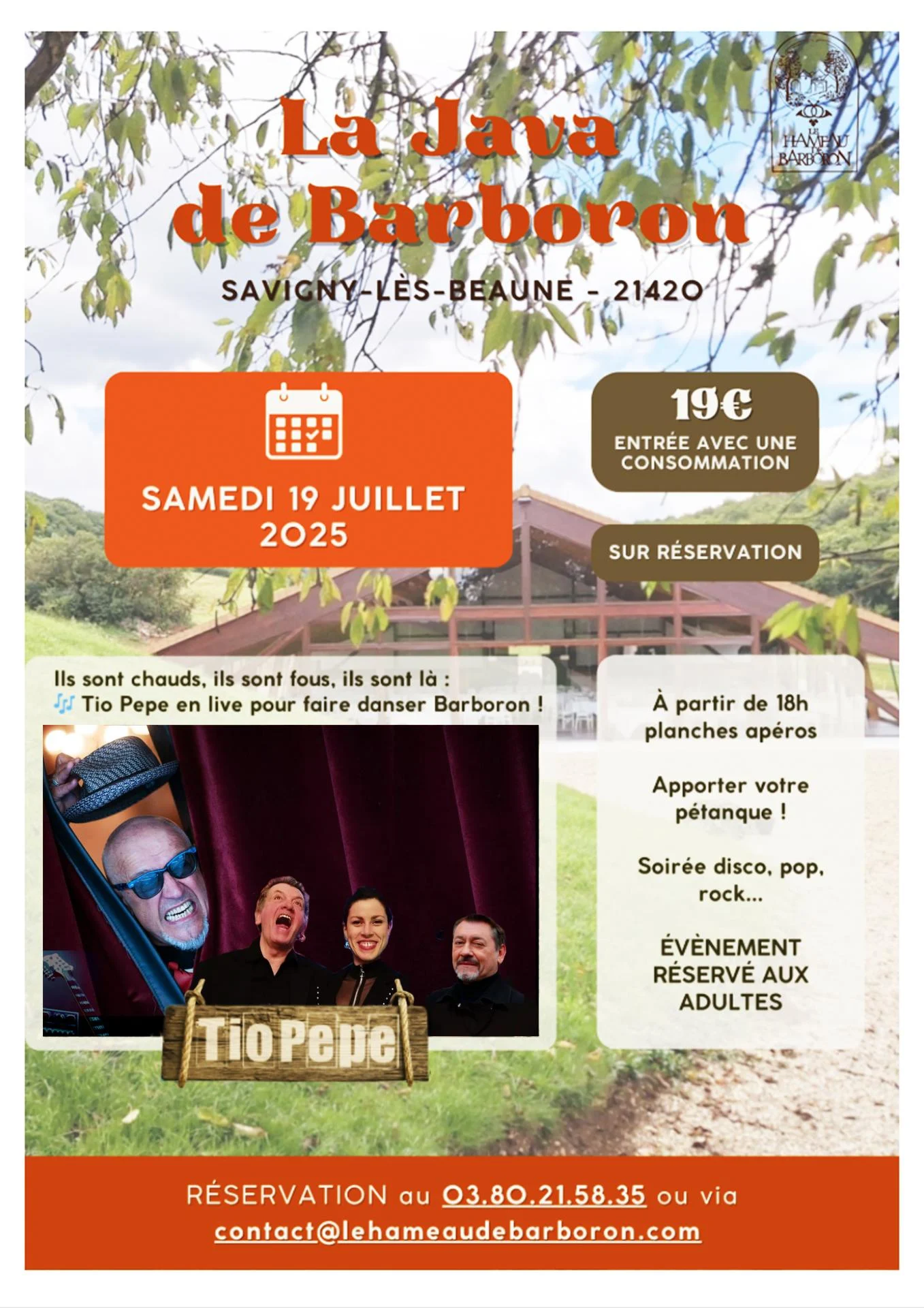 Tio pepe hameau de barboron